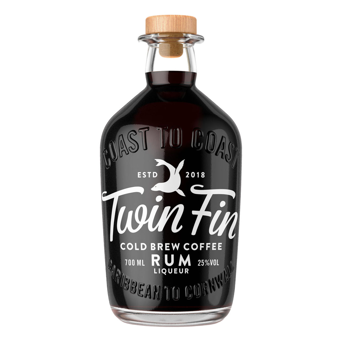 Twin Fin Cold Brew Coffee Rum Liqueur
