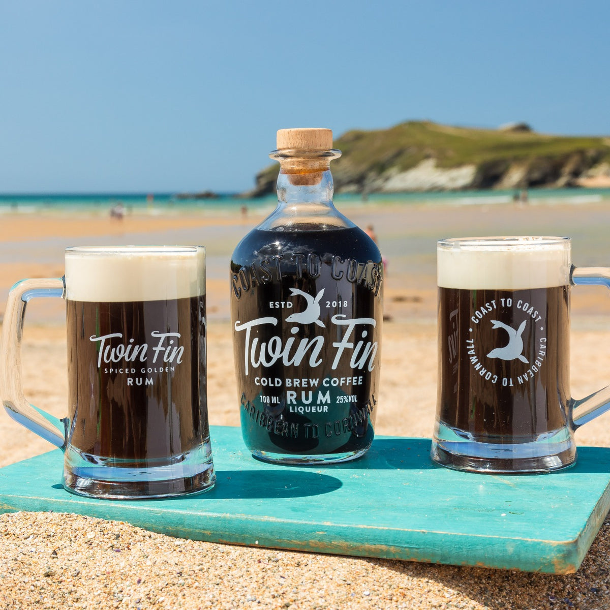 Twin Fin Cold Brew Coffee Rum Liqueur