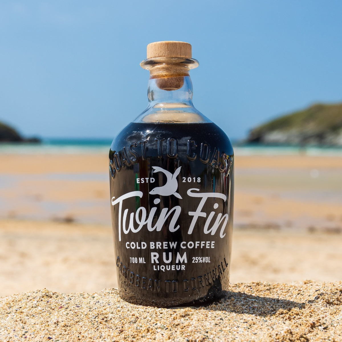 Twin Fin Cold Brew Coffee Rum Liqueur